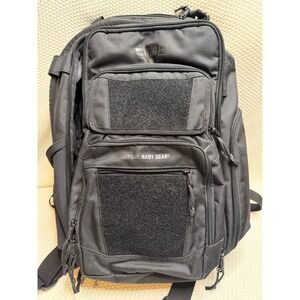 Tactical Baby Gear TBG Deuce 2.0 Diaper Bag Backpack Black with Changing Mat